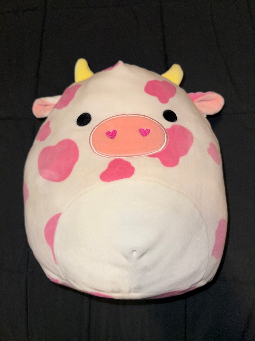 Plush Pink Cow Stuffed Animal for Kids